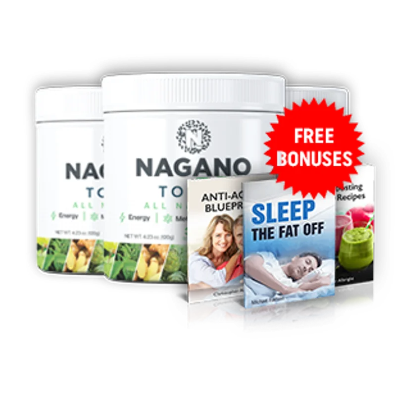 Nagano Tonic Natural Weight Management Formula — 3 Bottle / 90 Day Pack