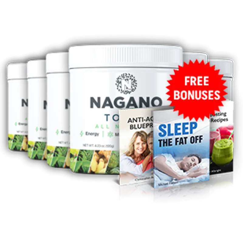 Nagano Tonic Natural Weight Management Formula — 6 Bottle / 180 Day Pack